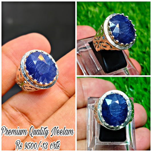 Premium Quality Neelam Ring