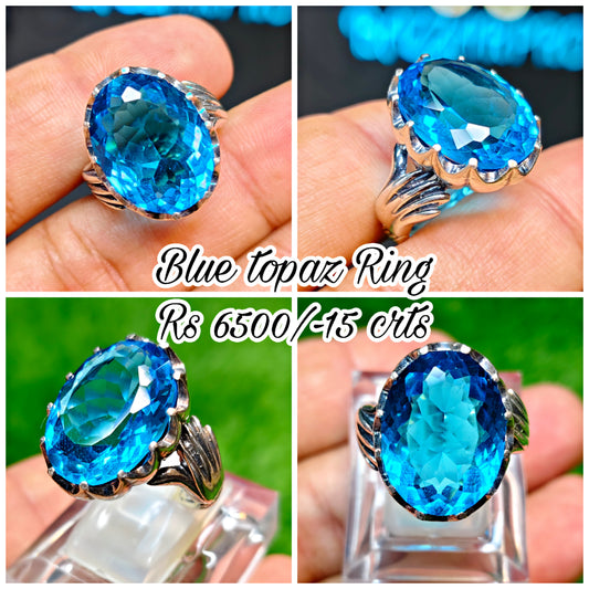 Blue Topaz Ring