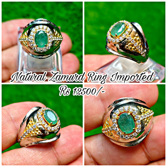 Natural Zamurd Ring