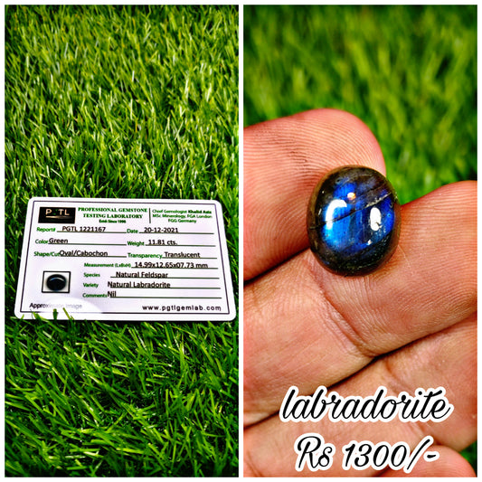 Labradorite With Lab certificate