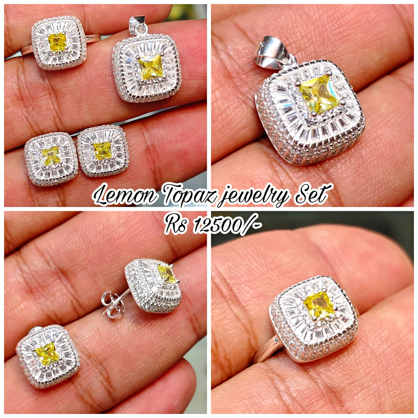 Jewelry Sets In Lemon Topaz