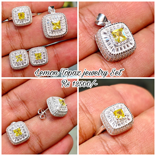 Jewelry Sets In Lemon Topaz
