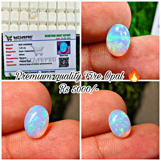 Premium Quality Opal With Lab Certificate