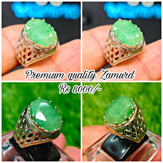 Premium Quality Zamurd Ring