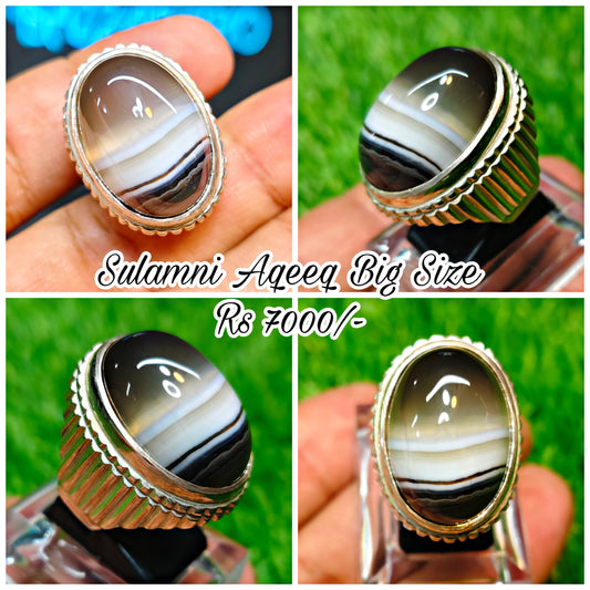 Sulemani Aqeeq Ring