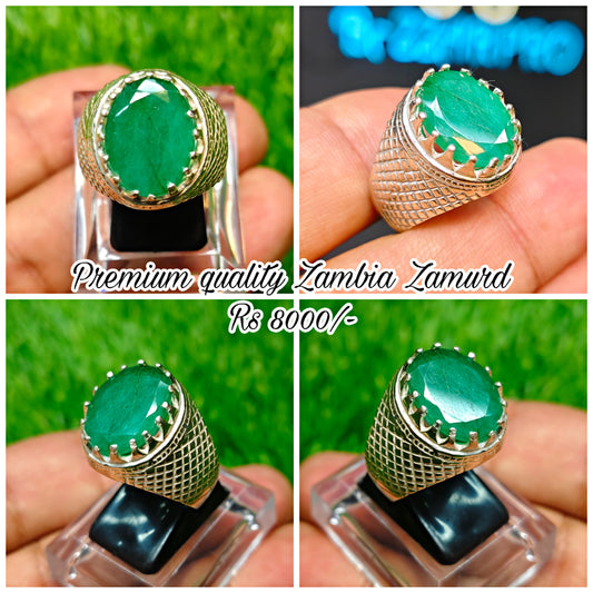 Premium Quality Zamurd Ring