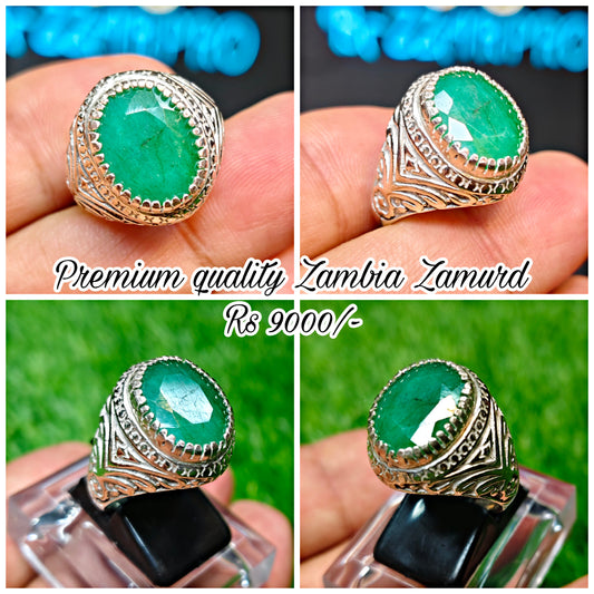 Premium Quality Zamurd Ring