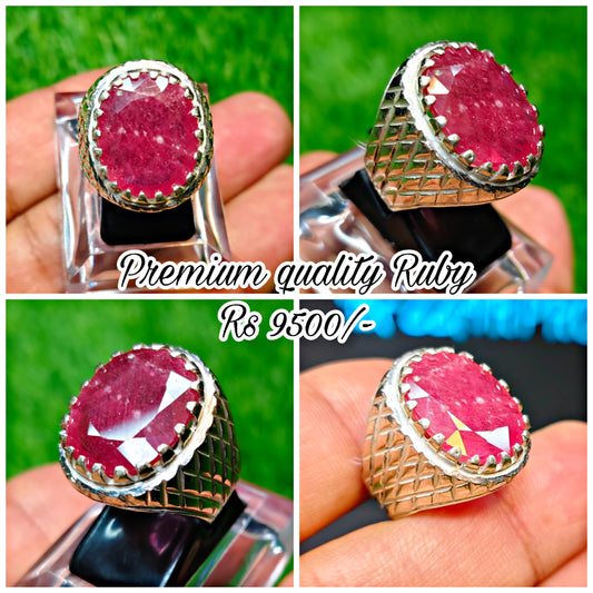 Premium Quality Ruby Ring
