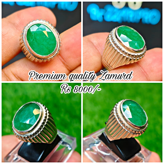 Premium Quality Zamurd Ring