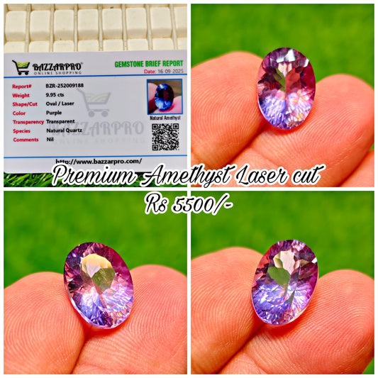 Amethyst With Lab Certificate