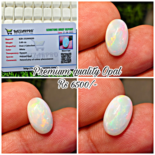 Premium Opal With Lab Certificate