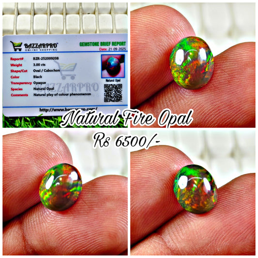 Premium Opal With Lab Certificate