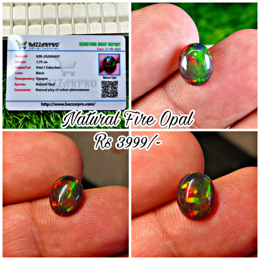 Premium Opal With Lab Certificate