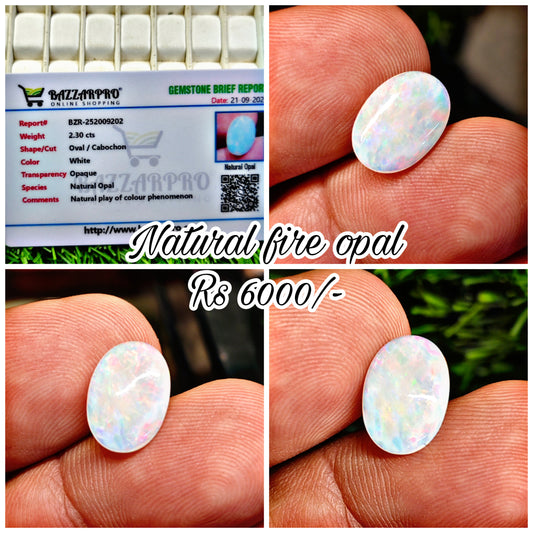 Premium Opal With Lab Certificate