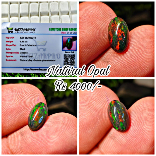 Premium Opal With Lab Certificate