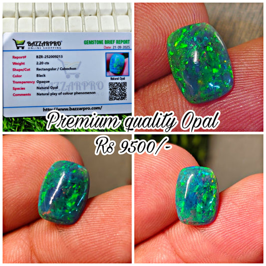 Premium Opal With Lab Certificate