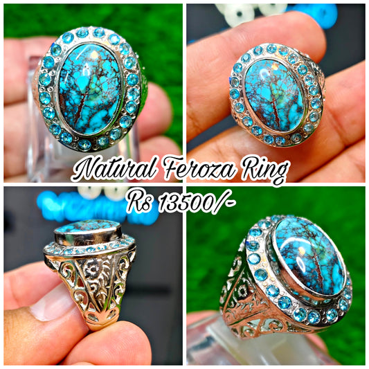 Natural Feroza Ring