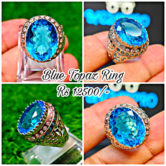 Blue Topaz Ring