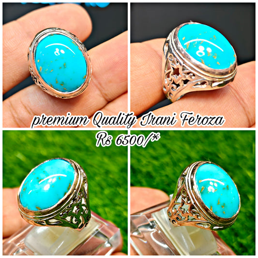 Premium Quality Irani Feroza Ring