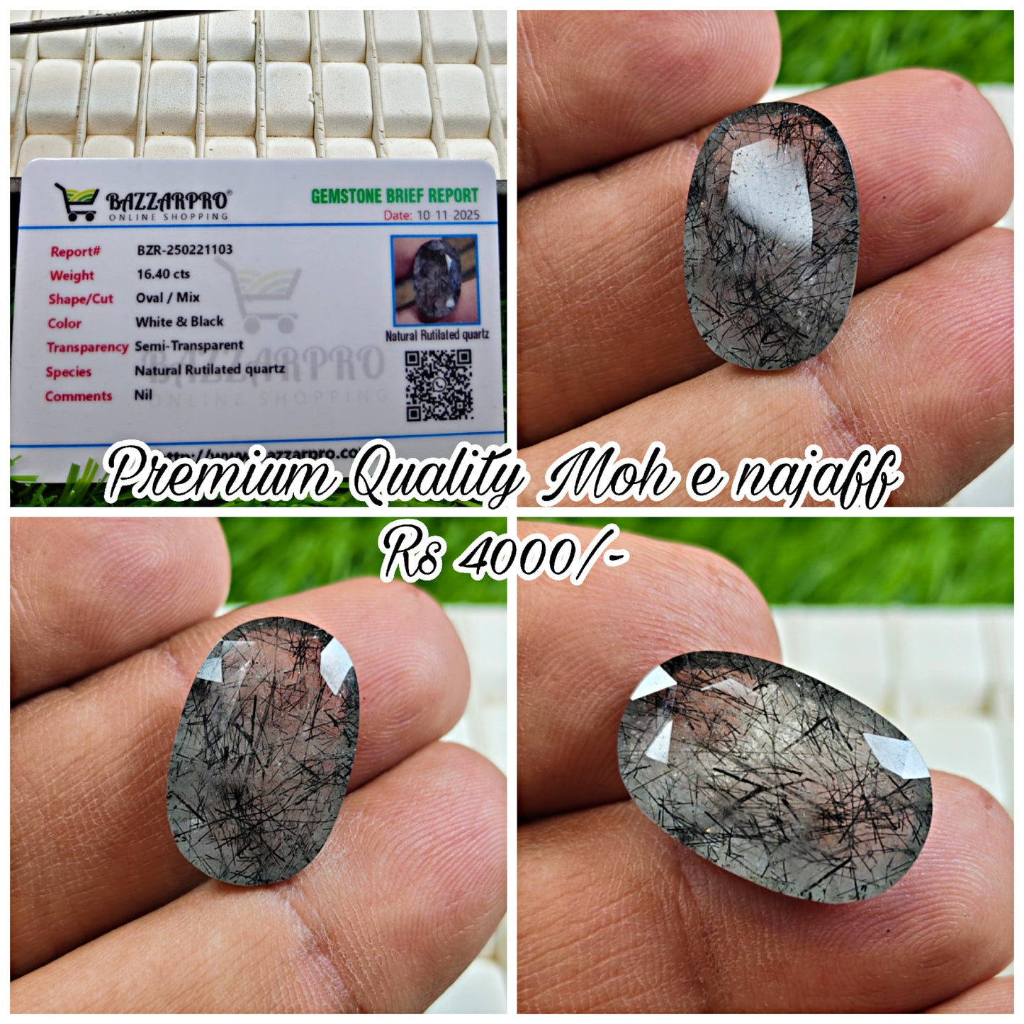 Moh e Najaf With Lab Certificate