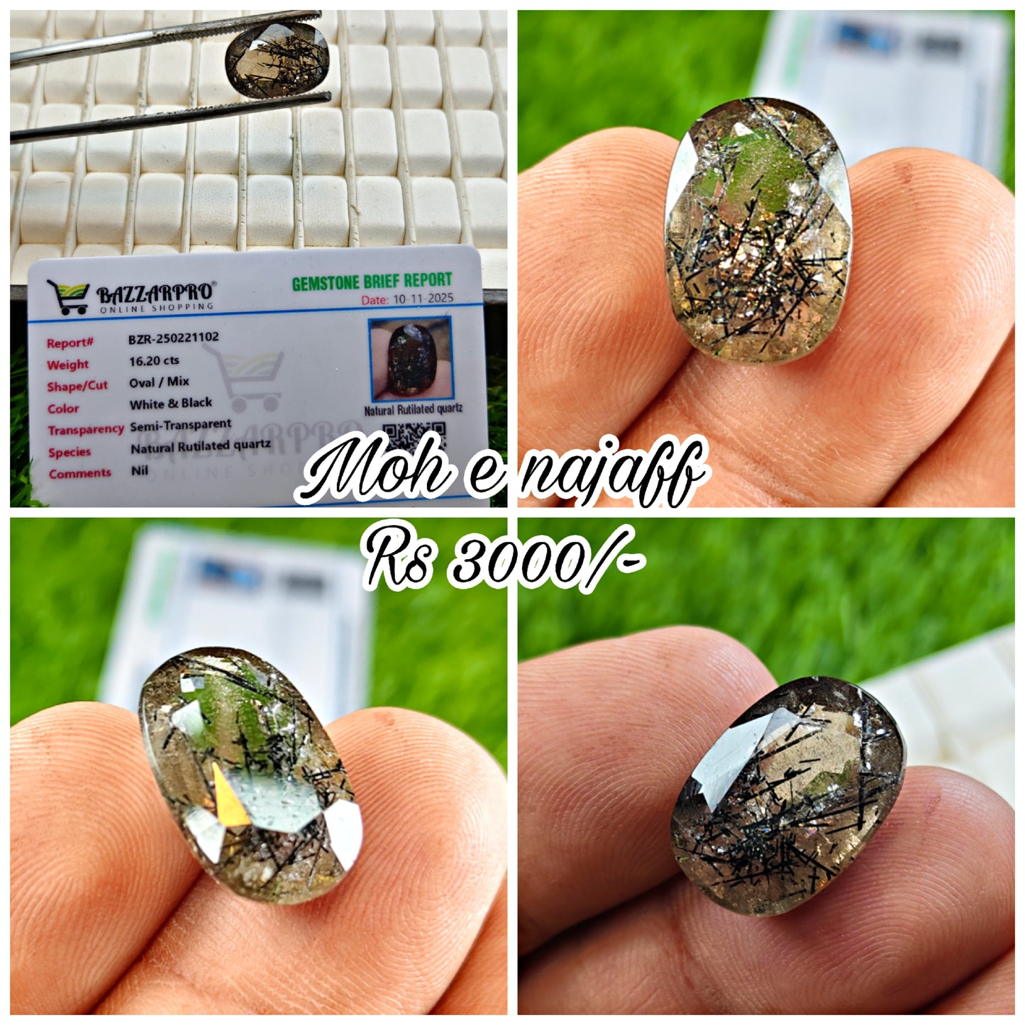 Moh e Najaf With Lab Certificate