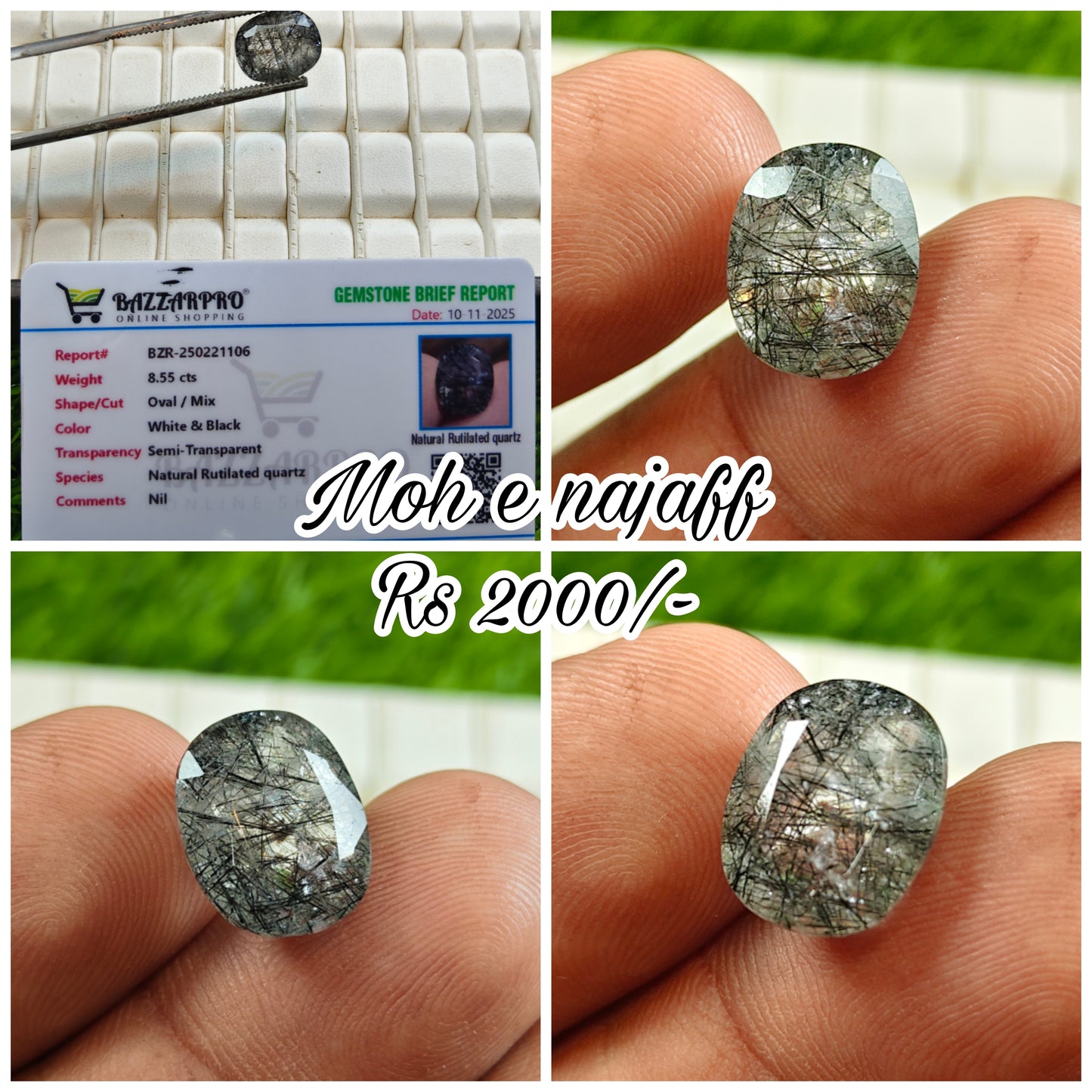 Moh e Najaf With Lab Certificate