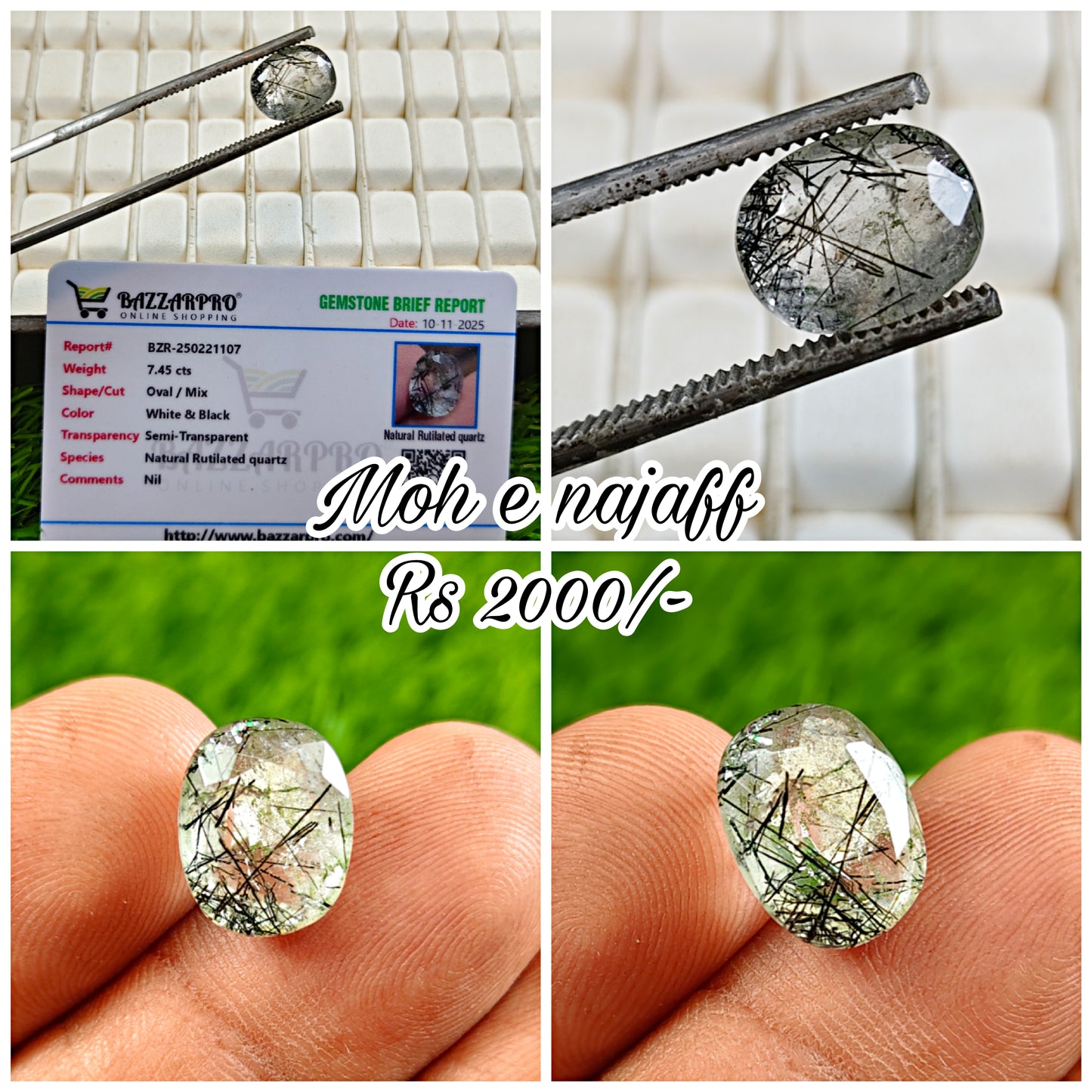 Moh e Najaf With Lab Certificate