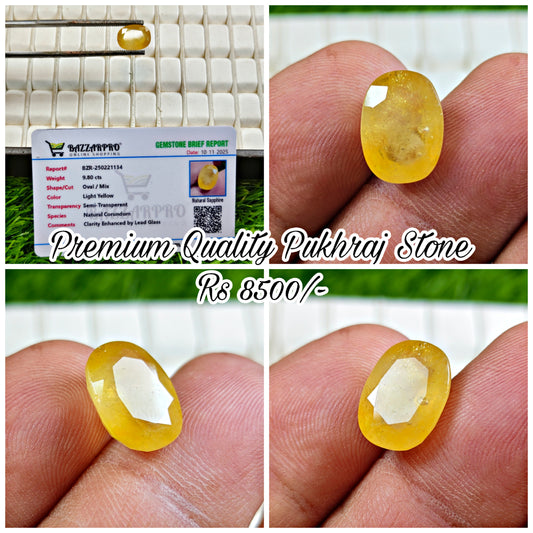 Pukhraj With Lab Certificate