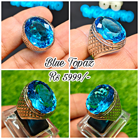 Blue Topaz Ring