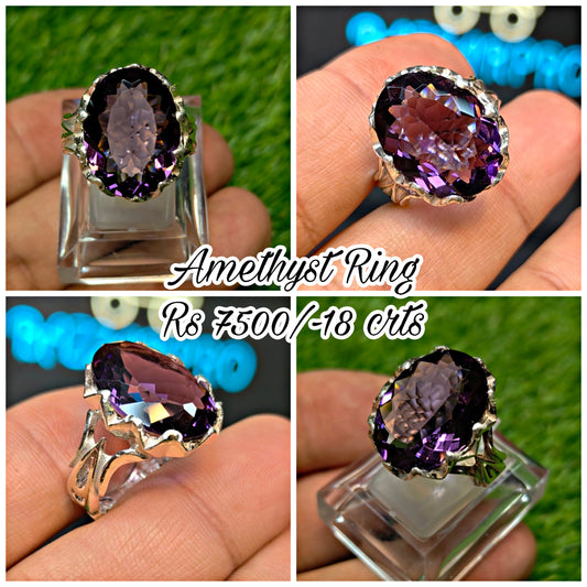 Premium Quality Amethyst Ring