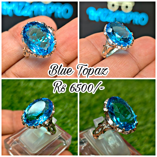 Blue Topaz Ring