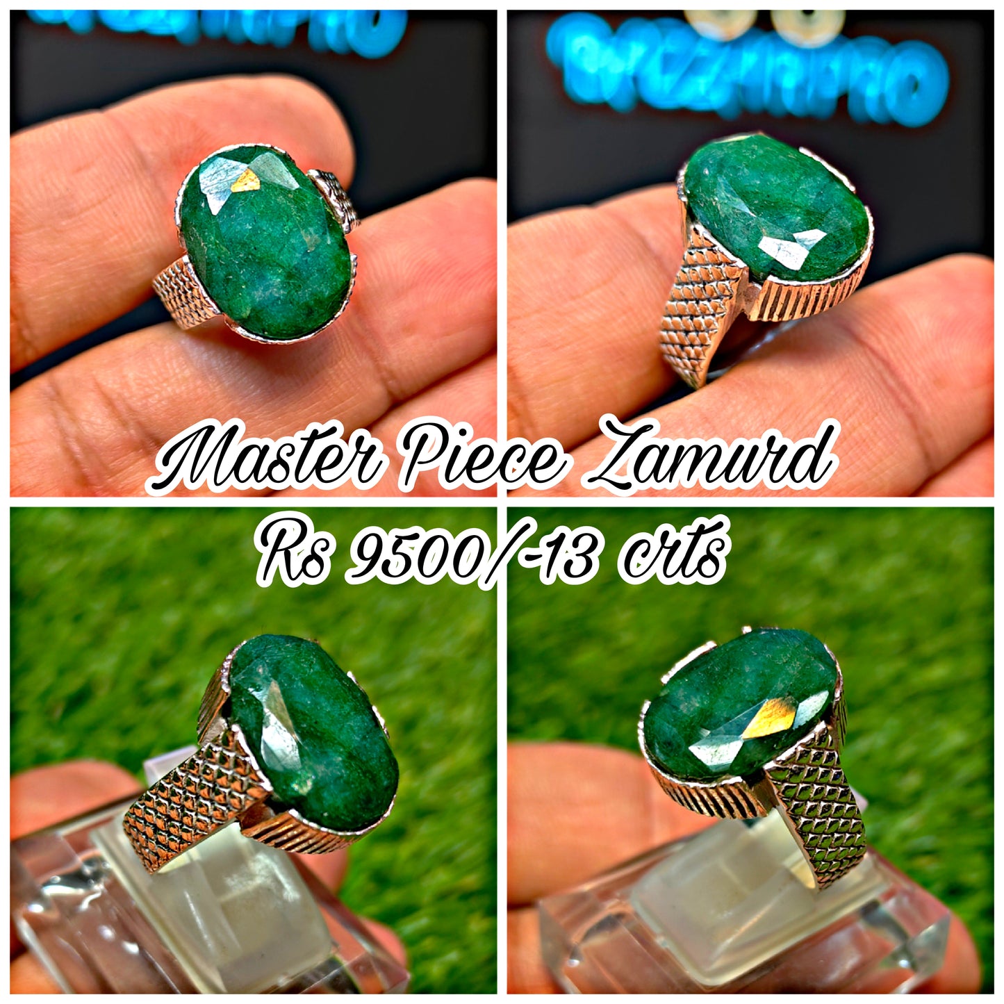 Premium Quality Zamurd Ring