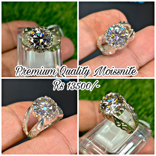 Premium Quality Moissanite Ring