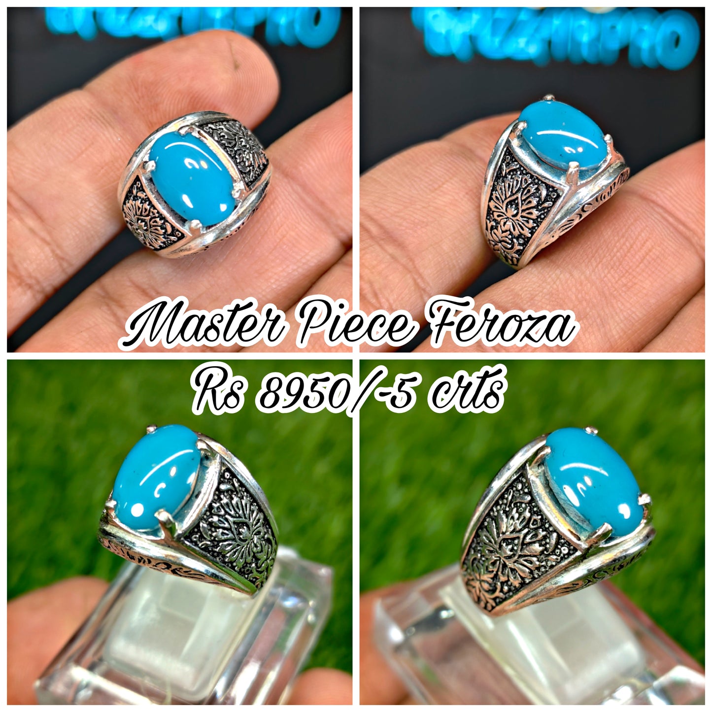 Premium Quality Feroza Ring