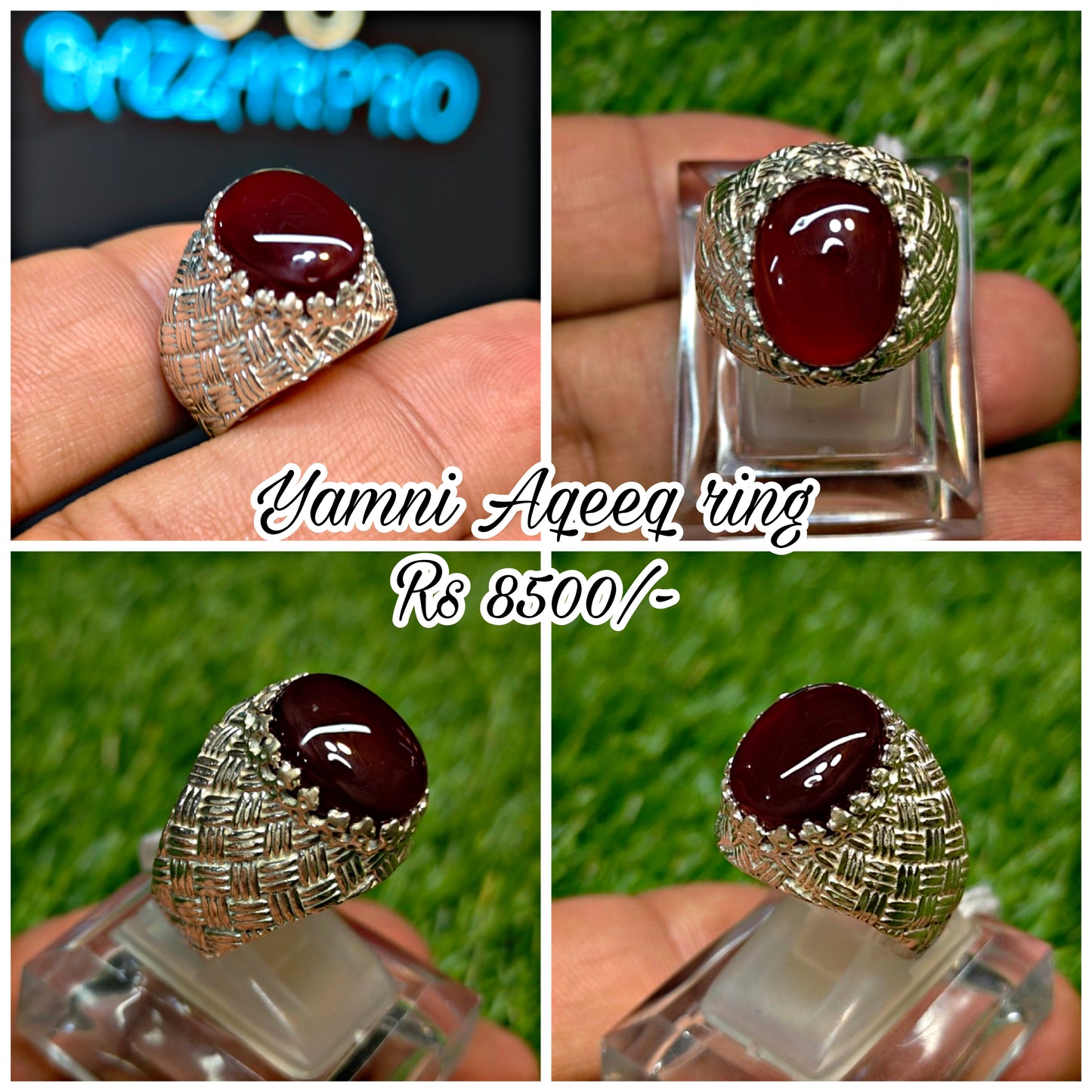 Premium Quality Yamni Aqeeq Ring