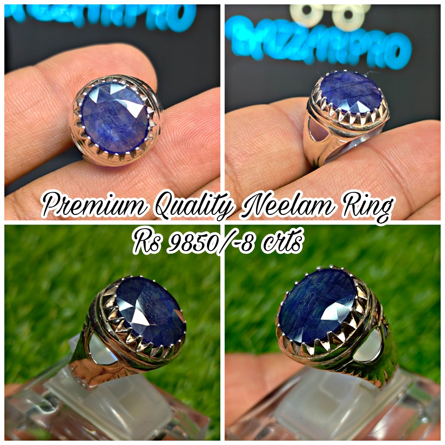 Premium Quality Neelam Ring