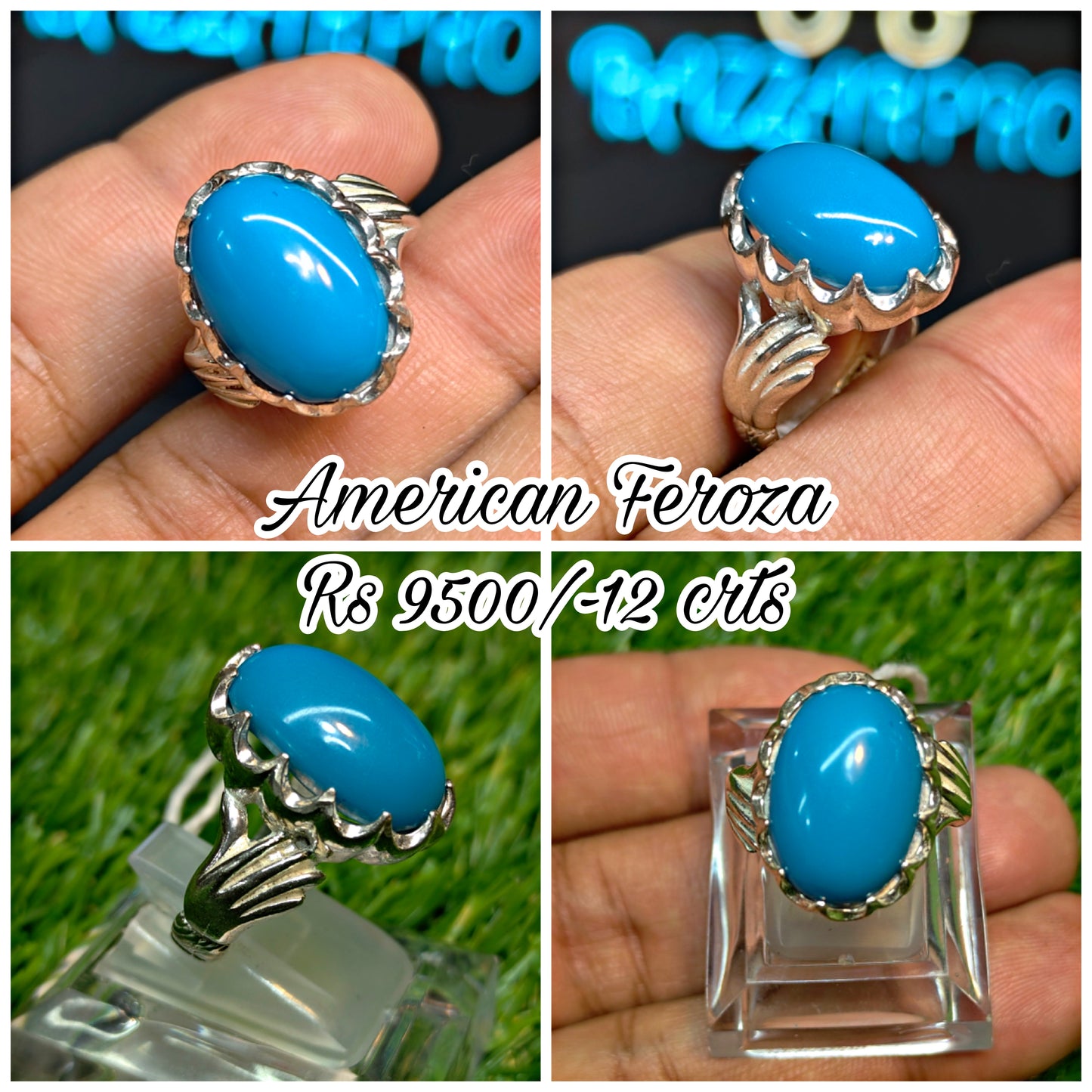 Premium Quality American Feroza Ring