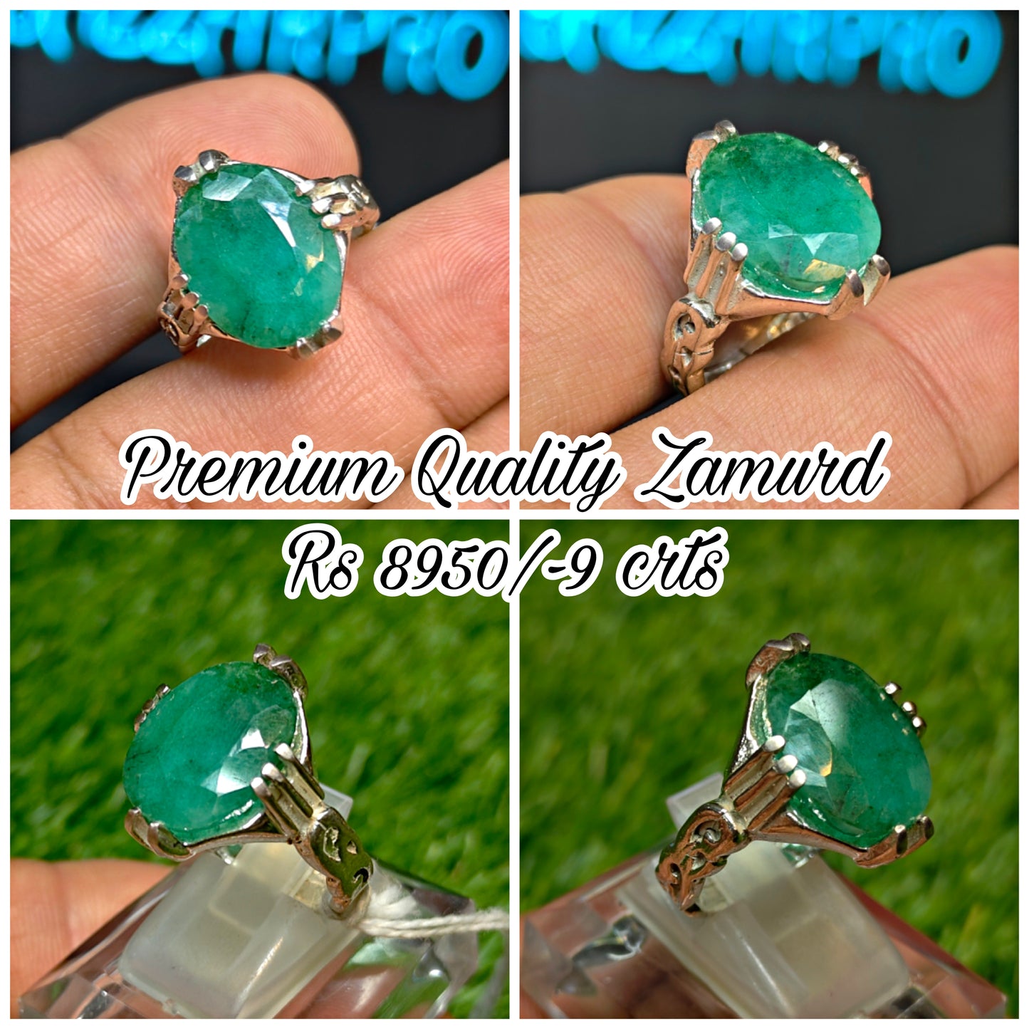 Premium Quality Zamurd Ring