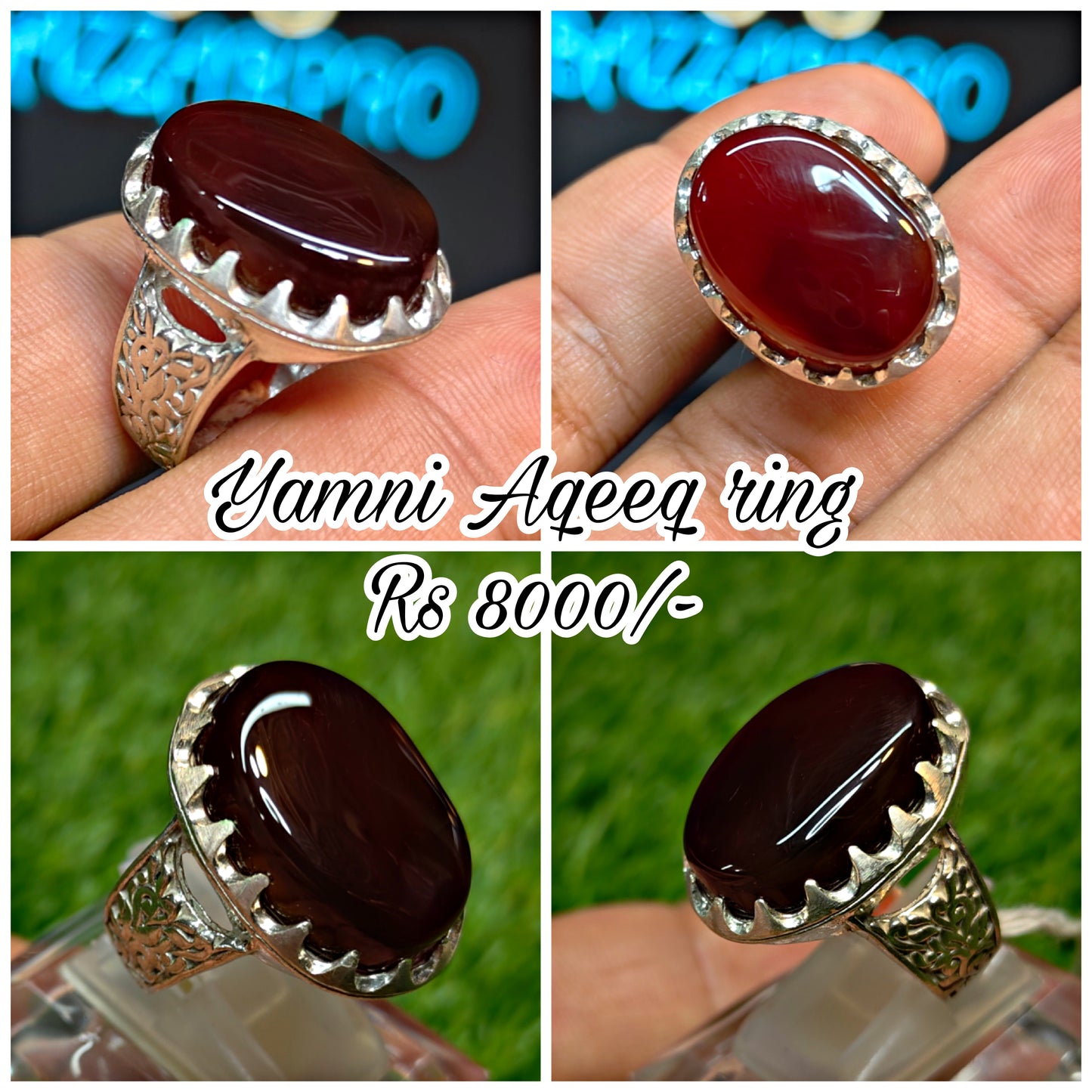 Premium Quality Yamni Aqeeq Ring