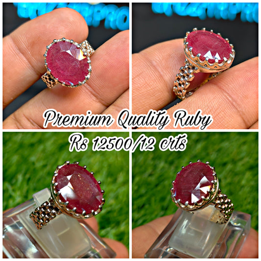 Premium Quality Ruby Ring