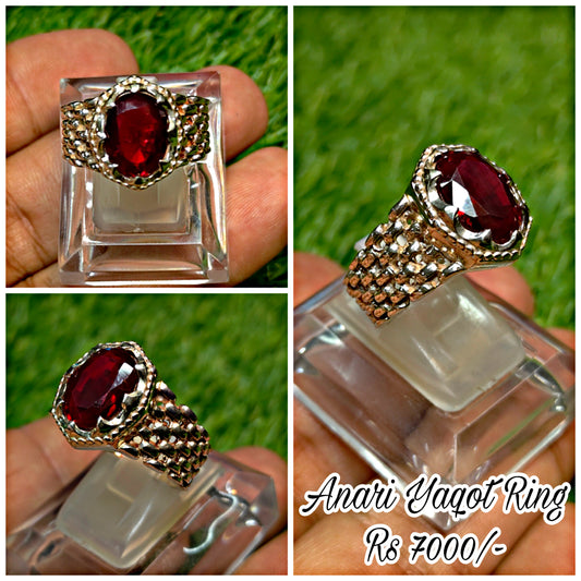 Premium Quality Anari Yaqoot Ring