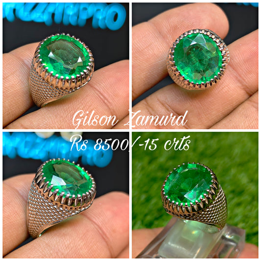 Premium Quality Gilson Zamurd Ring