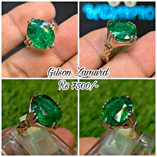 Premium Quality Gilson Zamurd Ring
