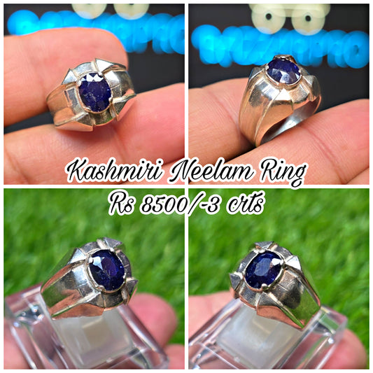Premium Quality Neelam Ring