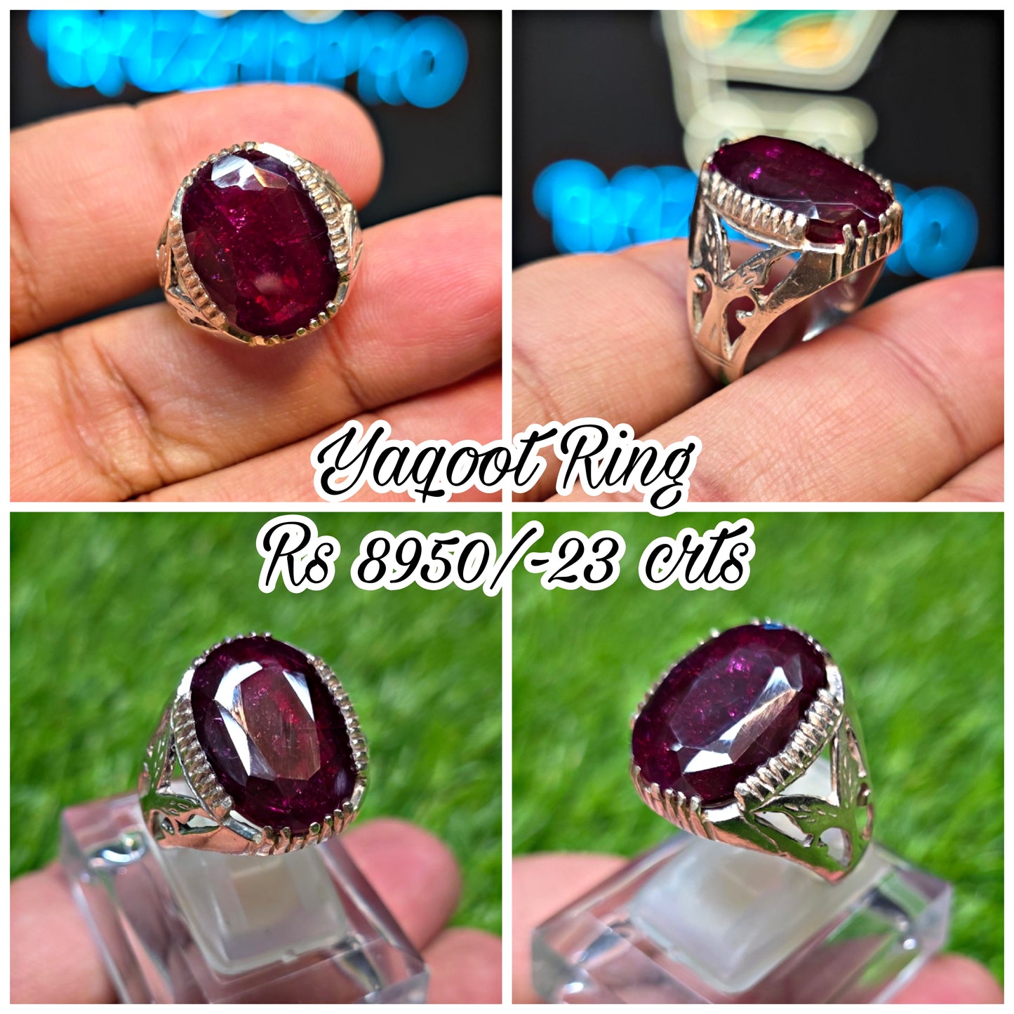 Premium Quality Yaqoot Ring