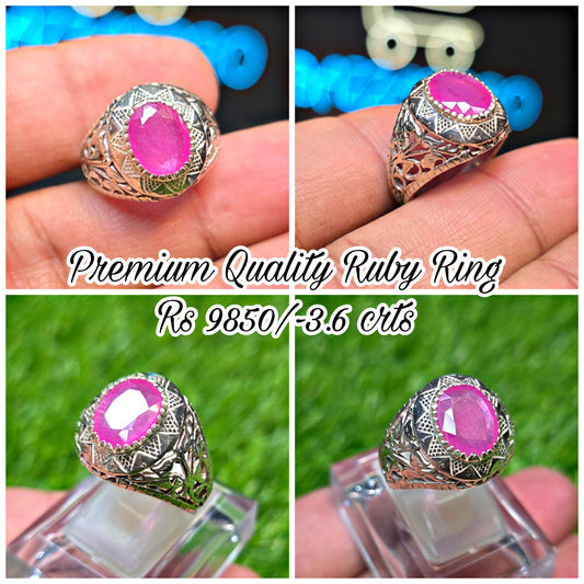 Premium Quality Ruby Ring