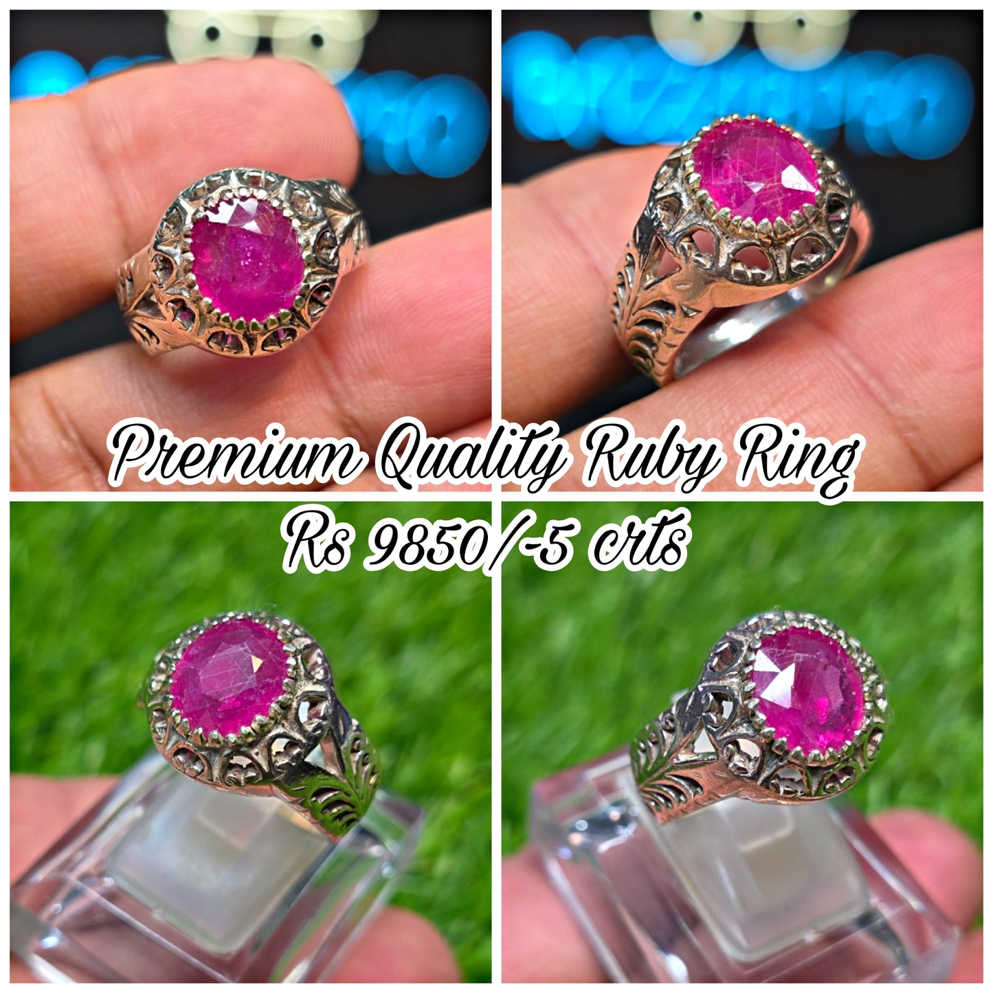 Premium Quality Ruby Ring