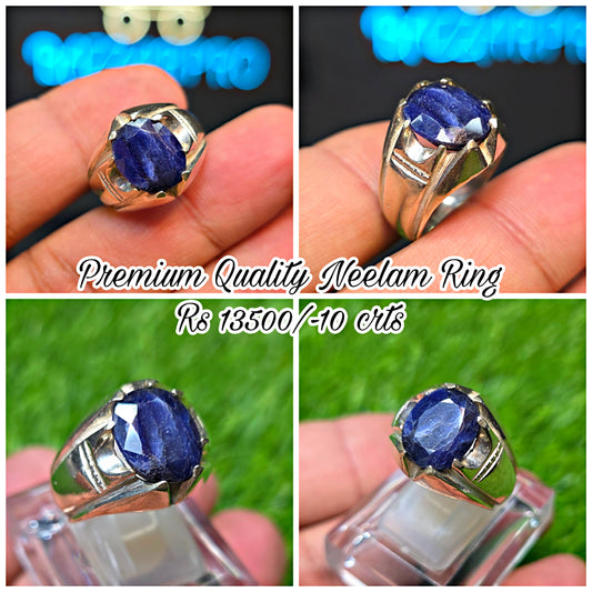 Premium Quality Neelam Ring