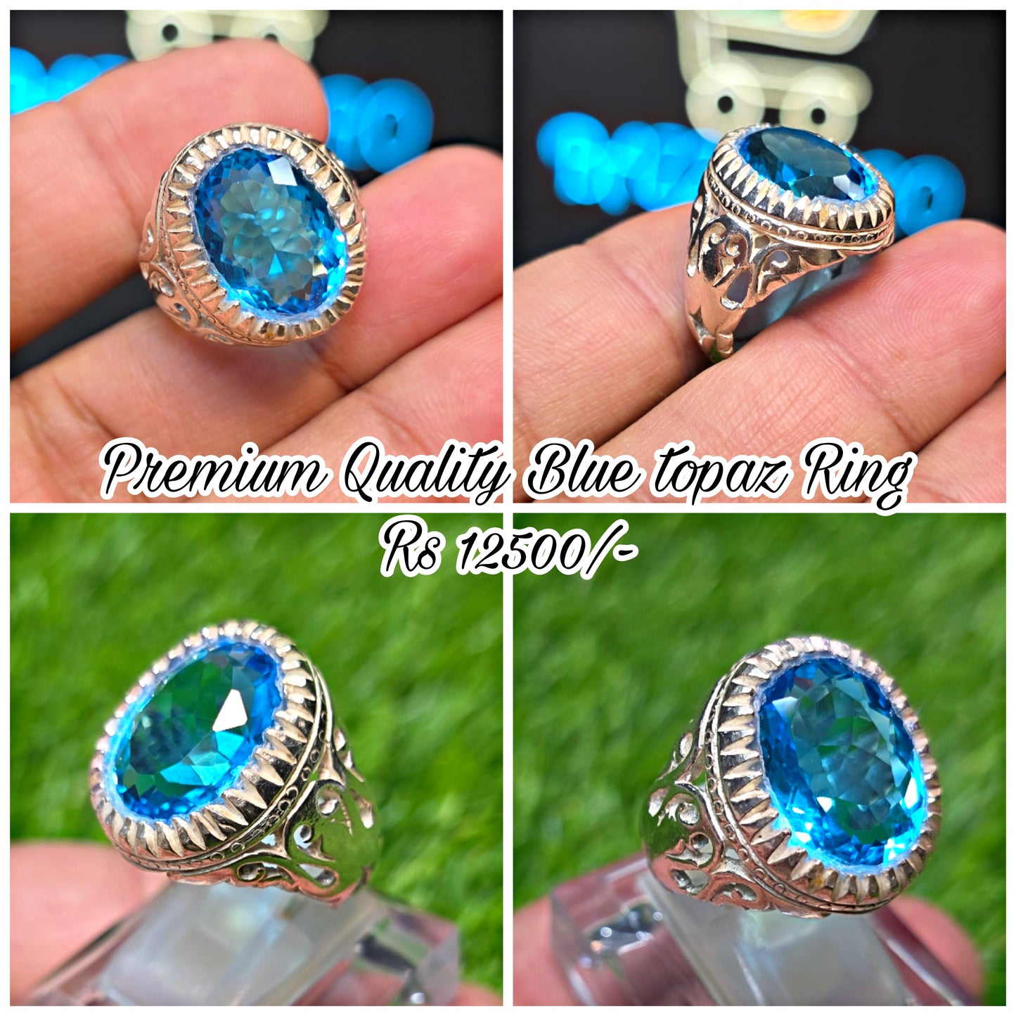 Premium Quality Topaz Ring
