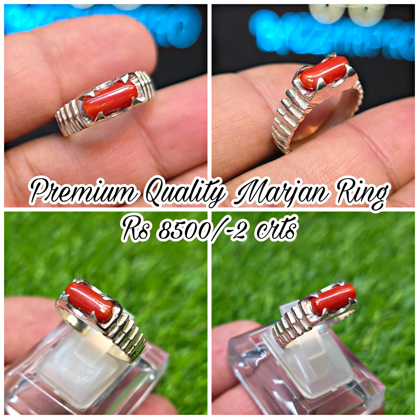 Premium Quality Marjan Ring